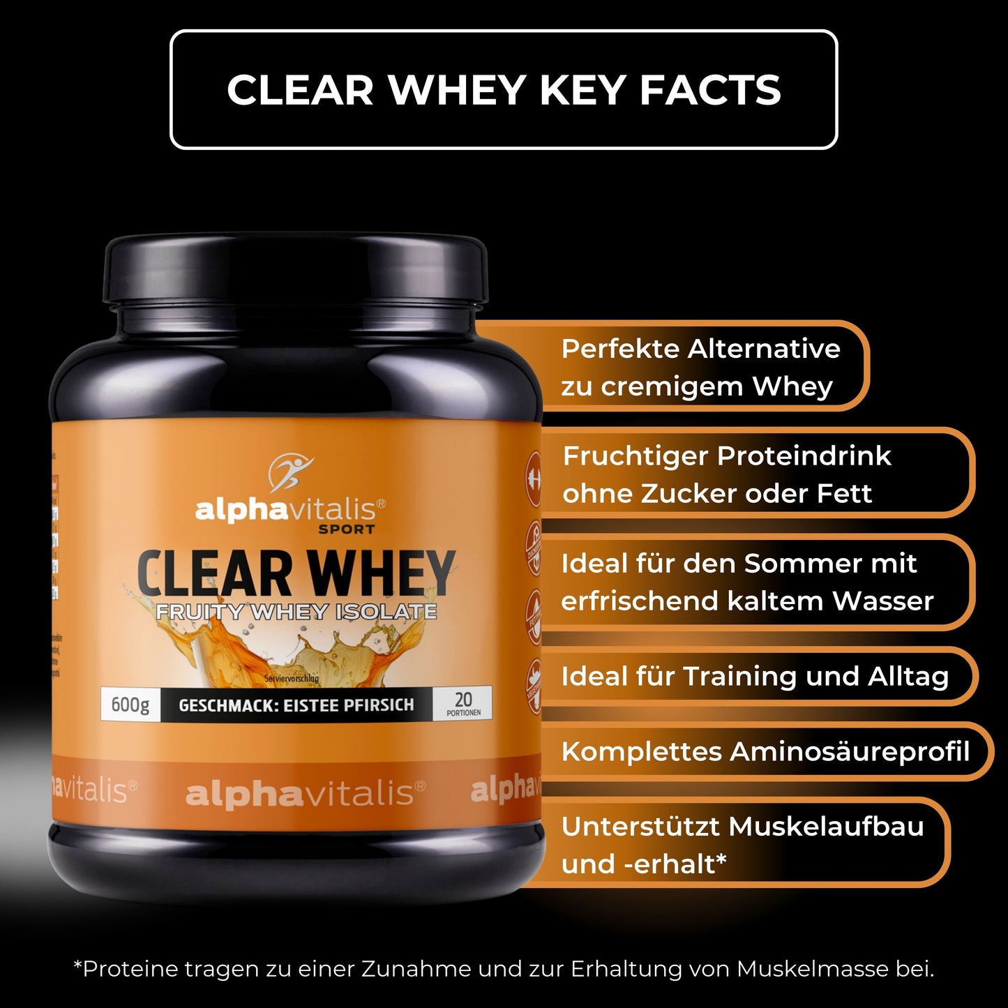 Clear Whey Protein Isolat