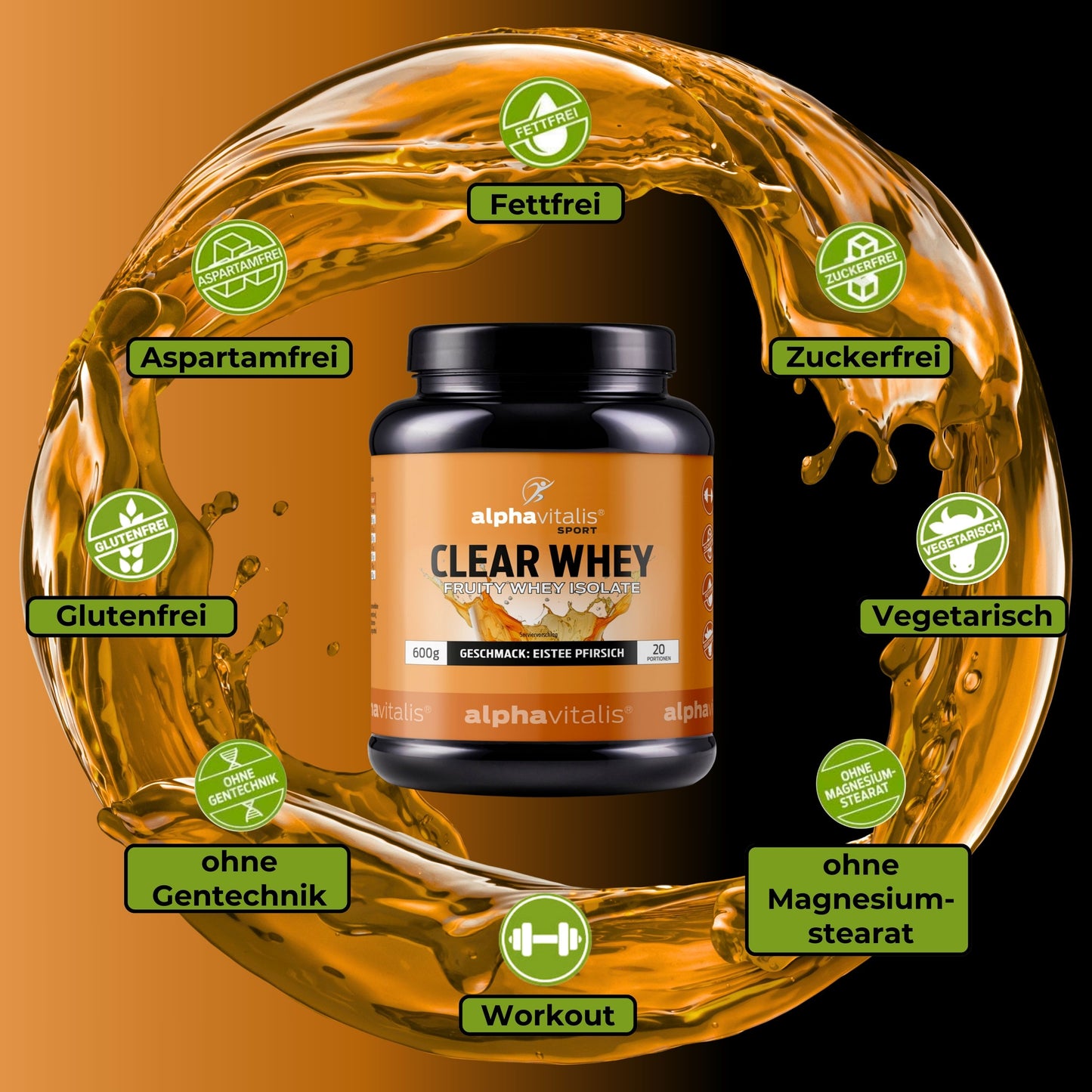 Clear Whey Protein Isolat