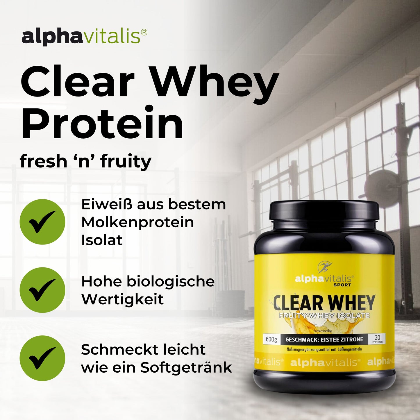 Clear Whey Protein Isolat