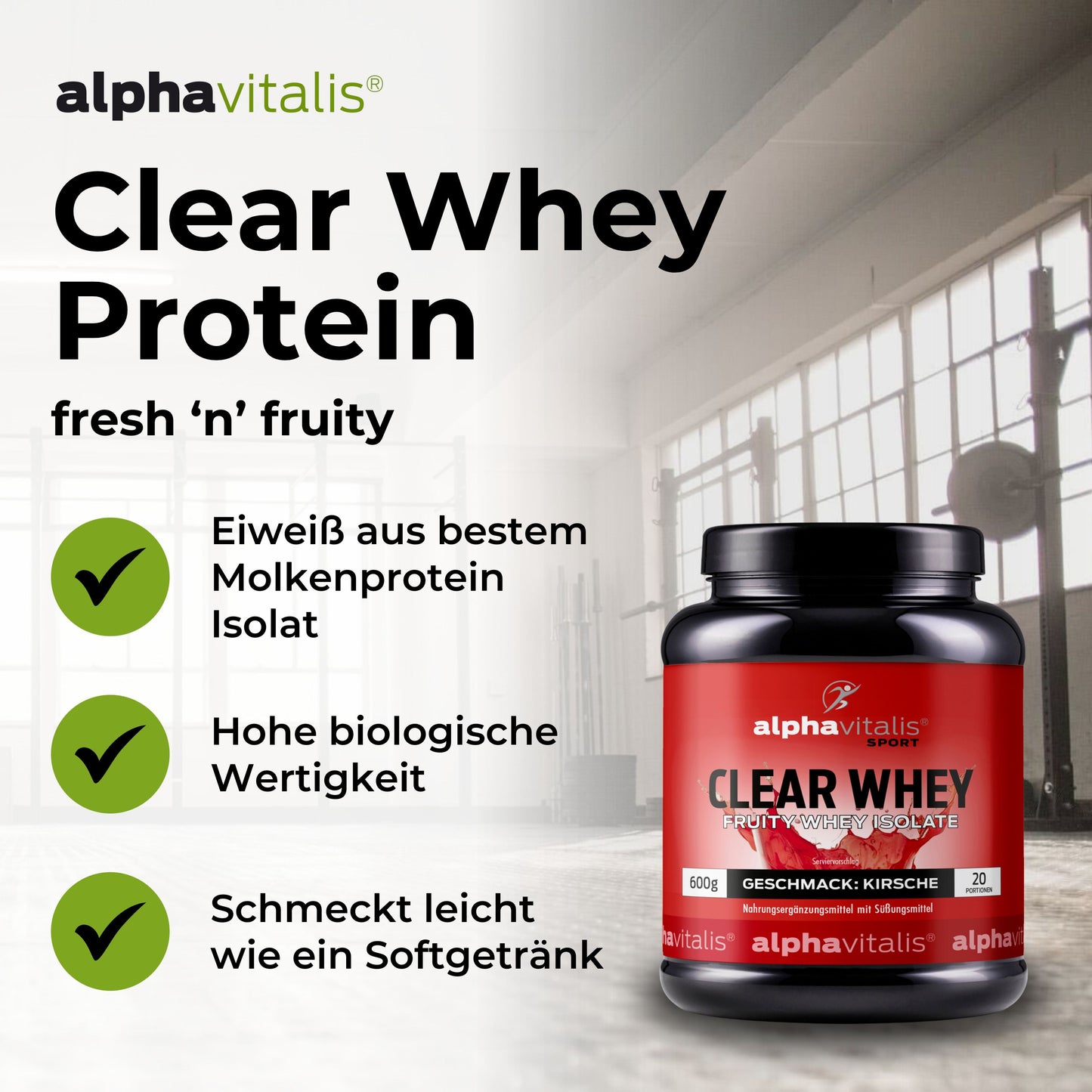 Clear Whey Protein Isolat