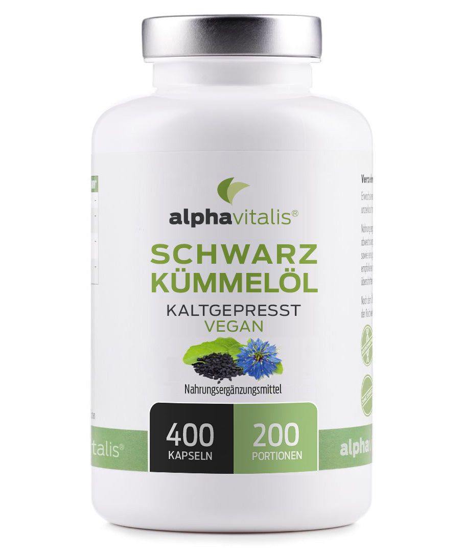 Schwarzkümmelöl Kapseln vegan